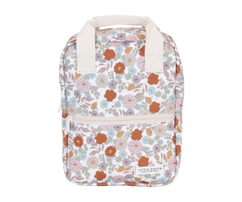 MOCHILA VINTAGE FLORES LITTLE DUTCH